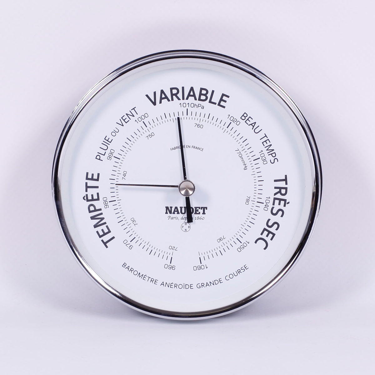 BAROMÈTRE PLAT<br>Ø11CM