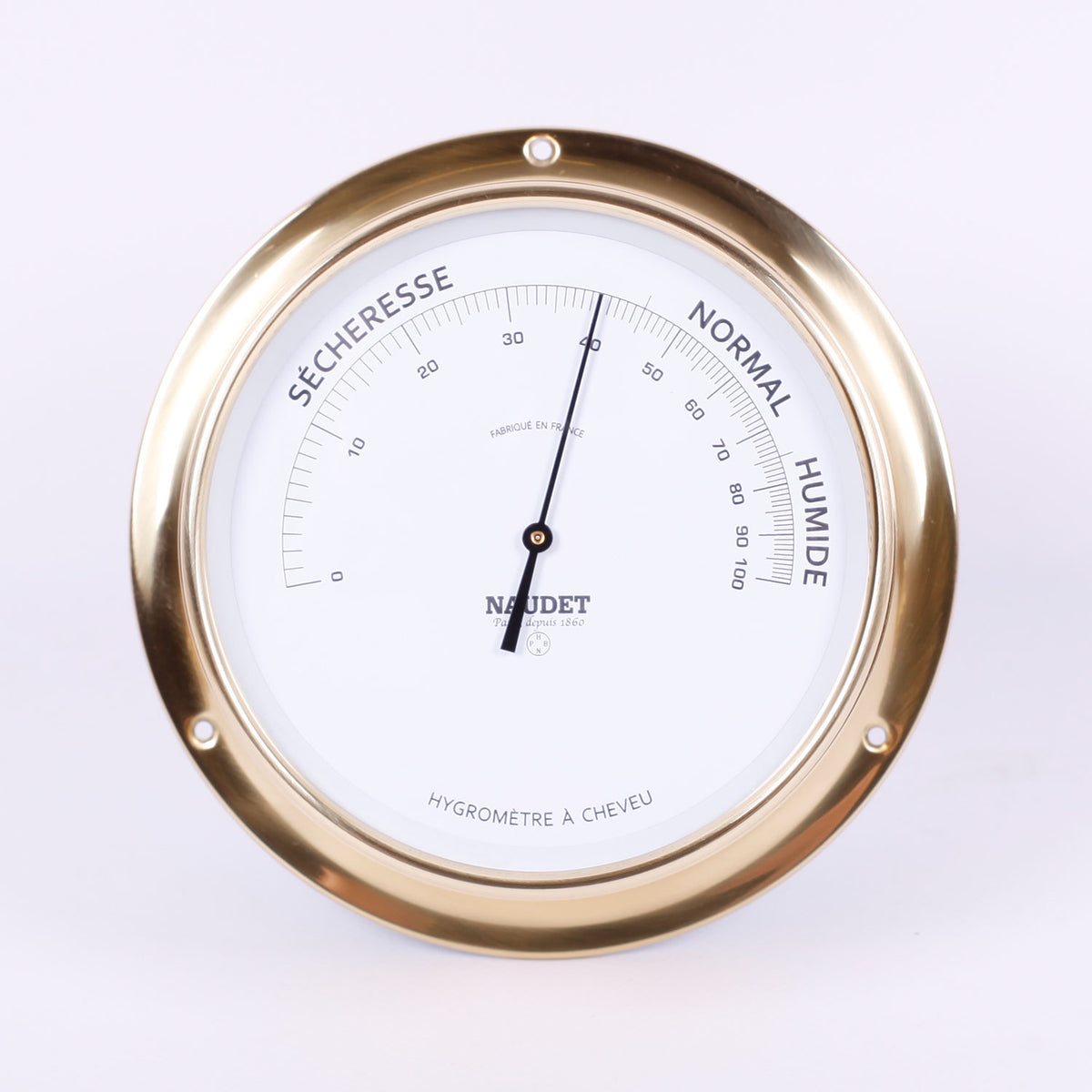 HYGROMÈTRE À COLLERETTE<br>Ø15CM