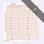 DIAGRAMMES HEBDOMADAIRES<br>POUR BAROMÈTRE ENREGISTREUR