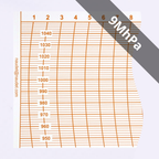 DIAGRAMMES HEBDOMADAIRES<br>POUR BAROMÈTRE ENREGISTREUR