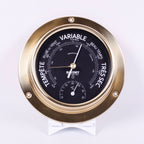 BAROMETER &amp; THERMOMETER<br>MIT RAND Ø13CM