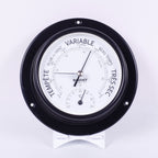 BAROMETER &amp; THERMOMETER<br>MIT RAND Ø13CM