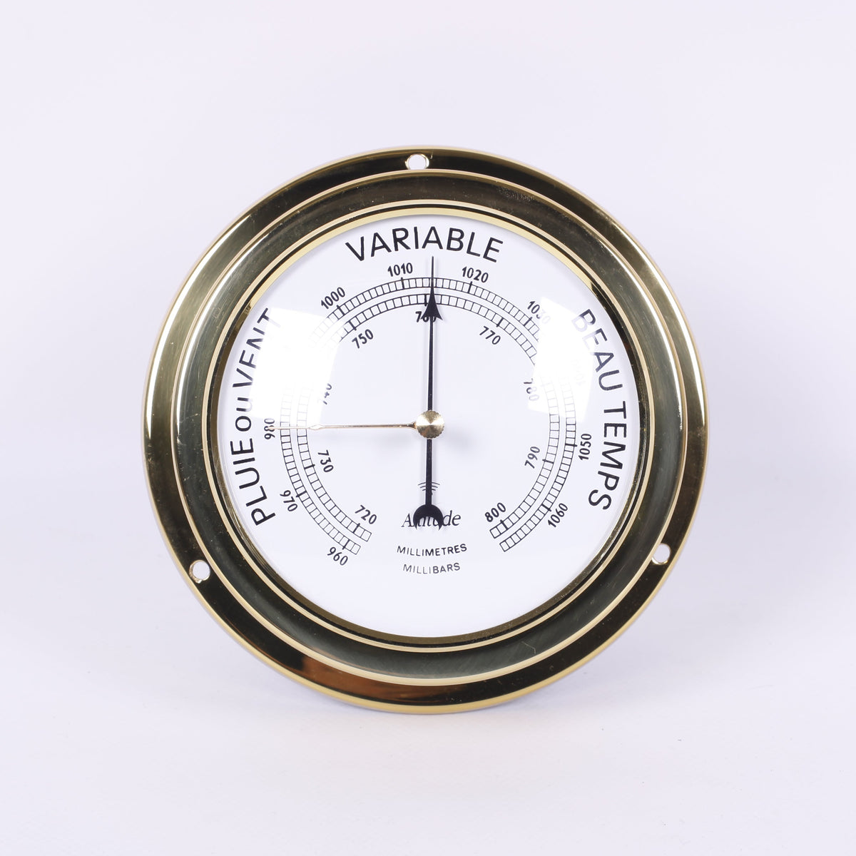 BAROMÈTRE ALTITUDE<br>Ø15CM – RECONDITIONNÉ