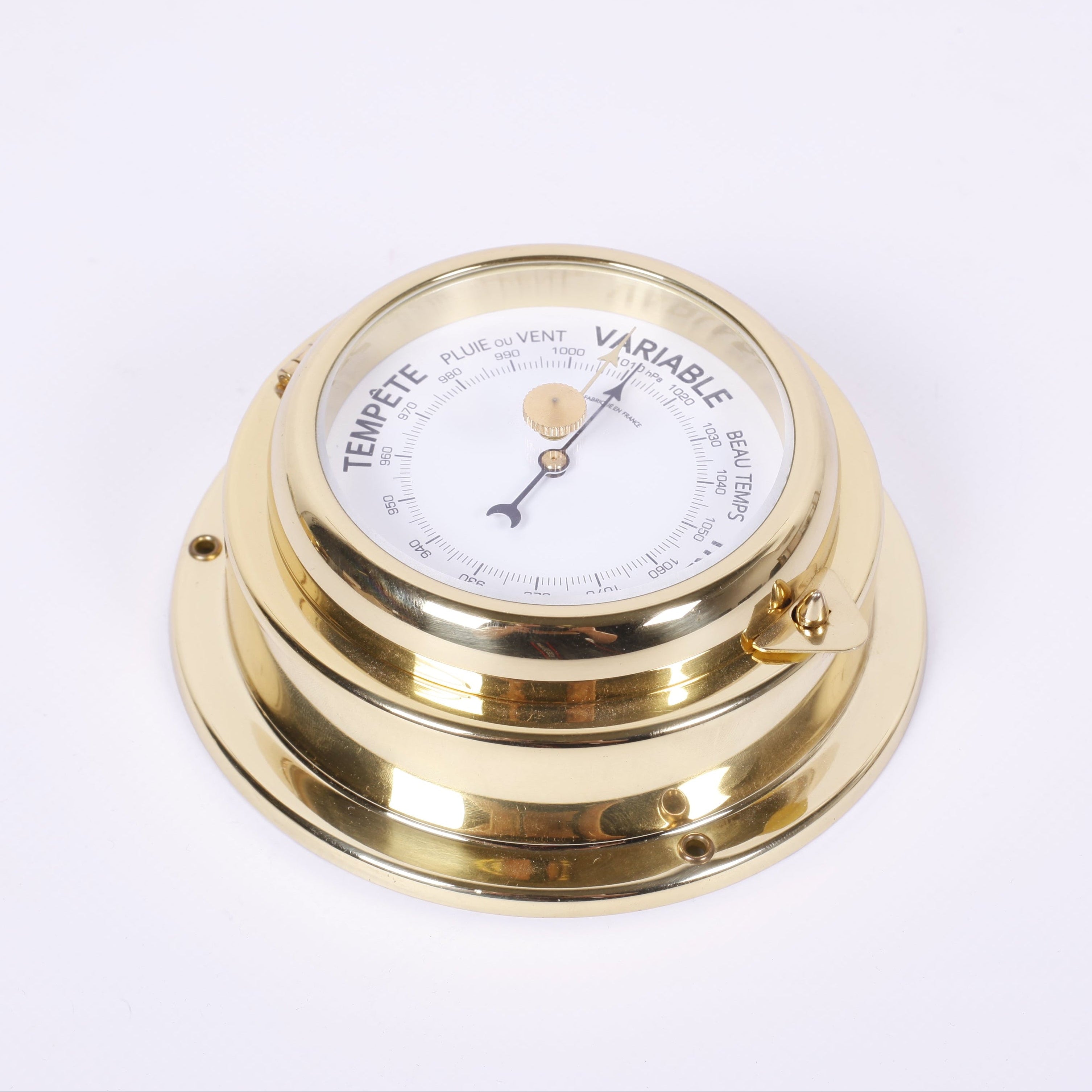 BAROMÈTRE STYLE HUBLOT<br>Ø13CM – RECONDITIONNÉ